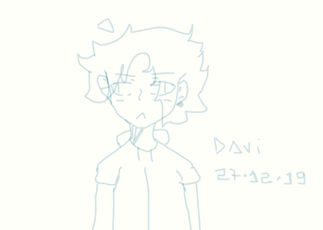 first drawing in devianart by Cyberkk on DeviantArt