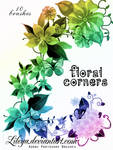 Floral corners
