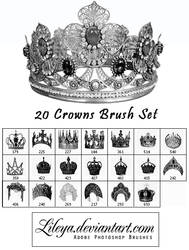 Crowns Brush set