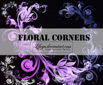 Floral Corners - PSCS brushset by Lileya