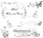 Floral Waves and Curves