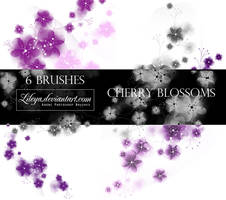 Cherry blossoms PS  brushes