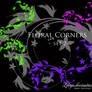 Floral Corners - set 2