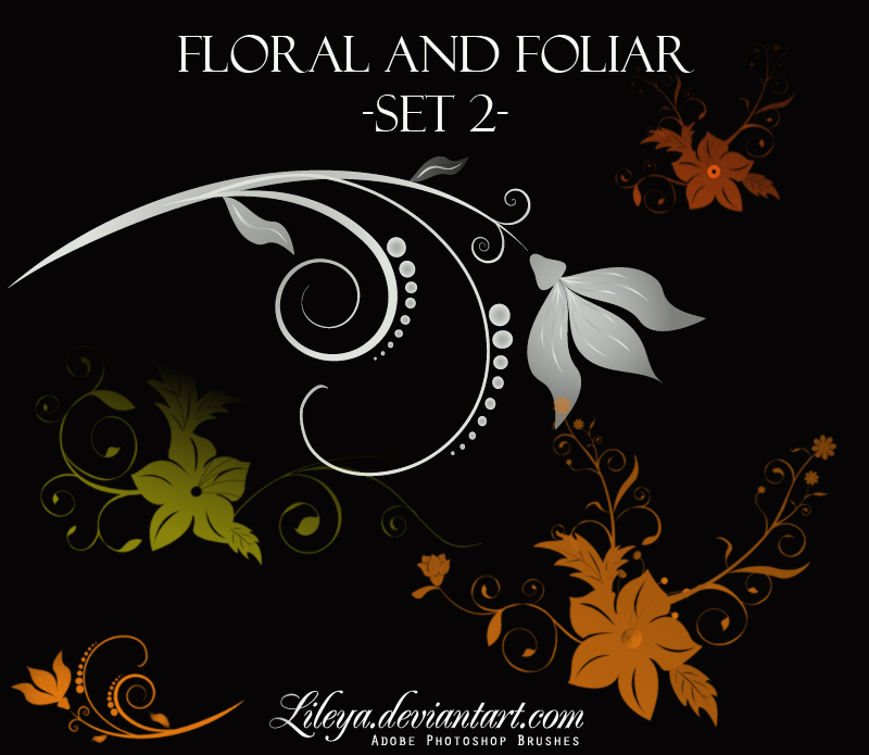 Floral and Foliar -set 2