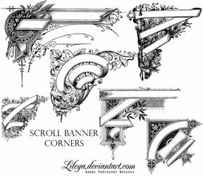 Scroll Banner Corners