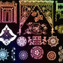 Indian ornaments - set 3