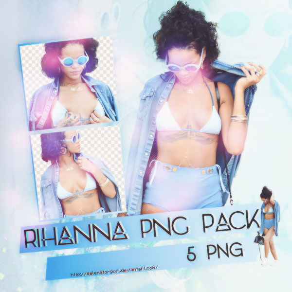 Rihanna Png Pack