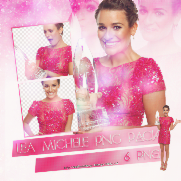 Lea Michele Png Pack