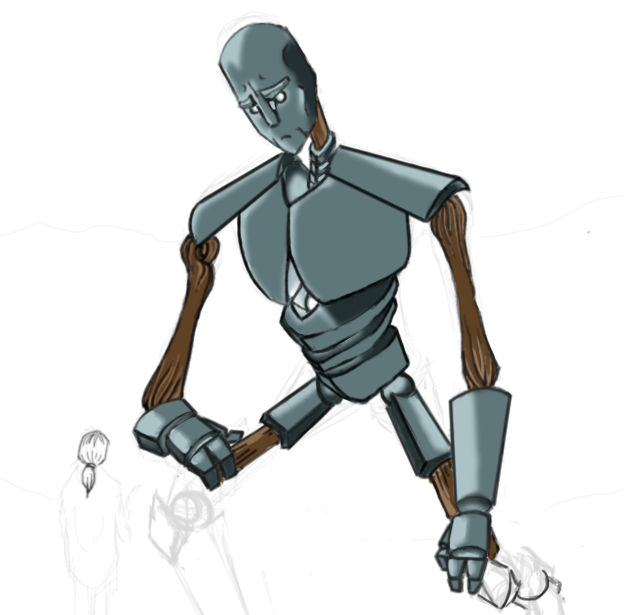 The Sentinel (In progress) by DefinitelyArt on DeviantArt