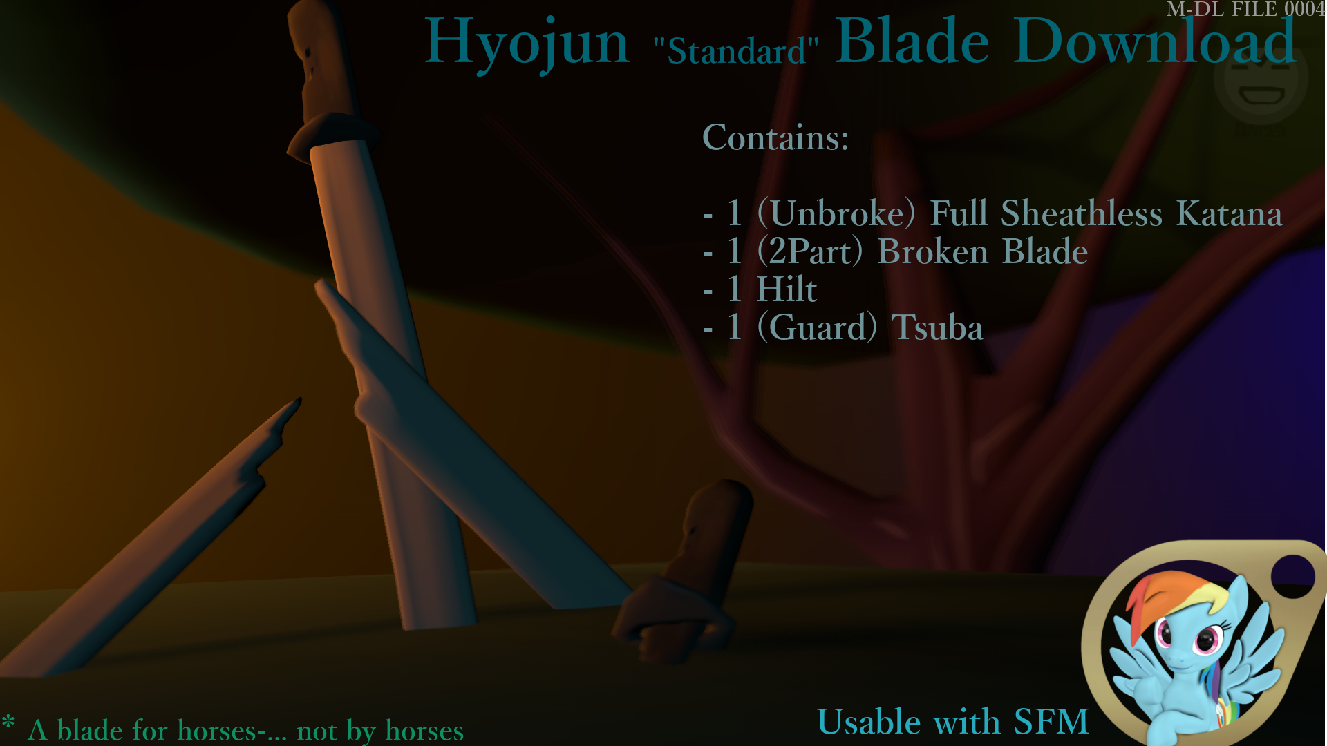 DL:3 - Hyojun 'Standard' Blade - [SFM DL]