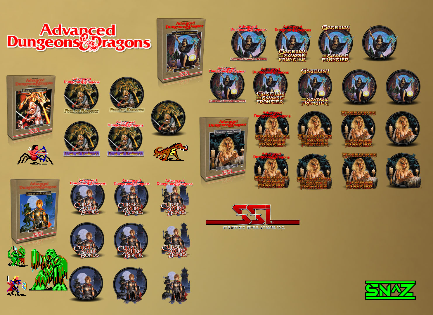 Deviantart Gold Box SSI GoldBox Icons by Snaz89 on DeviantArt
