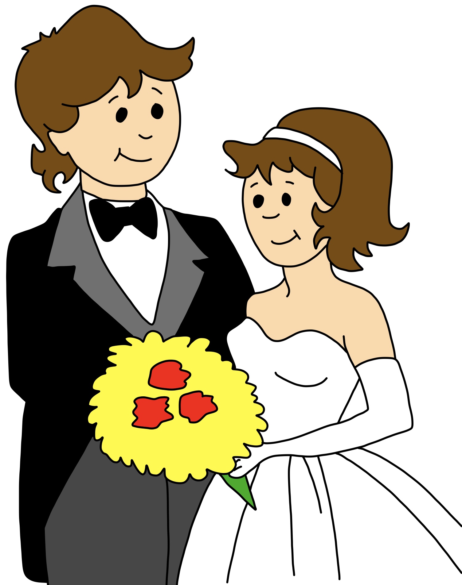 Caillous Mommy and Daddy On Their Wedding Day by ThomasCarr0806 on ...
