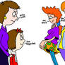 Mona, Pepper Ann, and Their Moms Meet