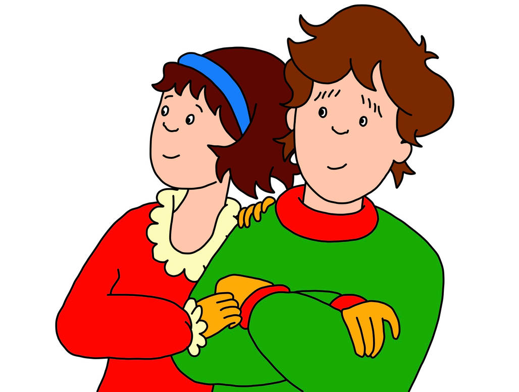 Caillous Mommy and Daddy Together by ThomasCarr0806 on DeviantArt