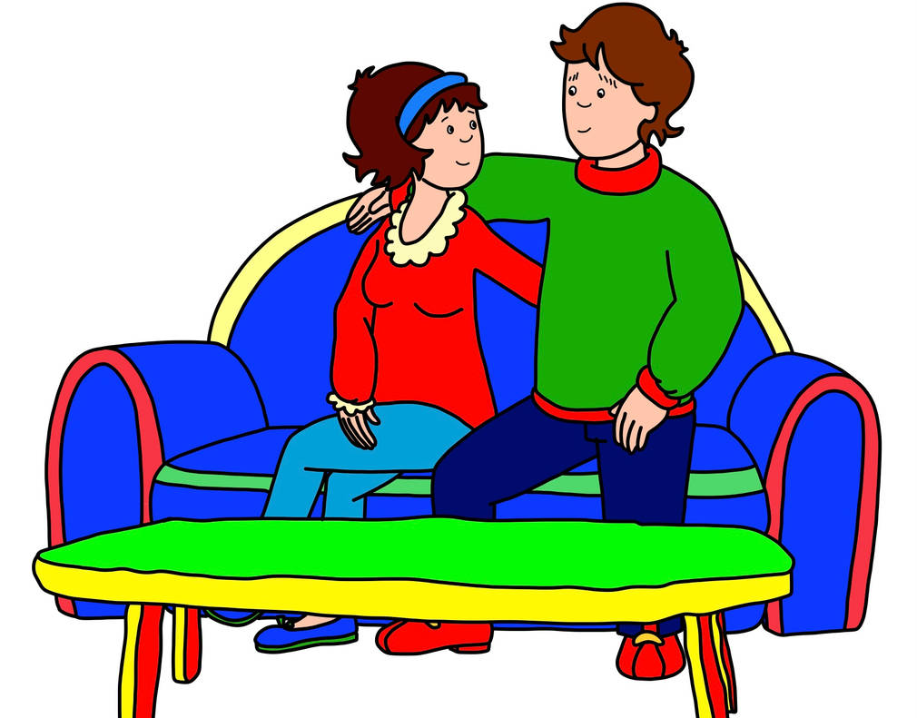Caillous Mommy and Daddy Are In Love by ThomasCarr0806 on DeviantArt
