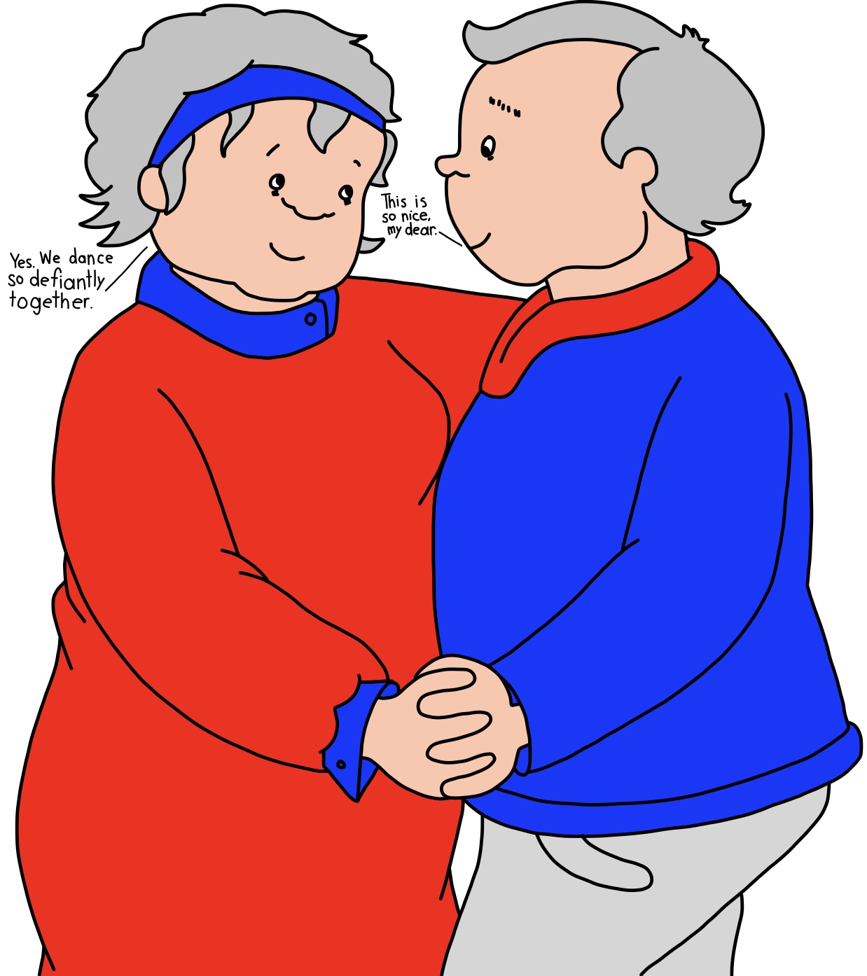Grandma and Grandpa Dance Defiantly Together by ThomasCarr0806 on ...