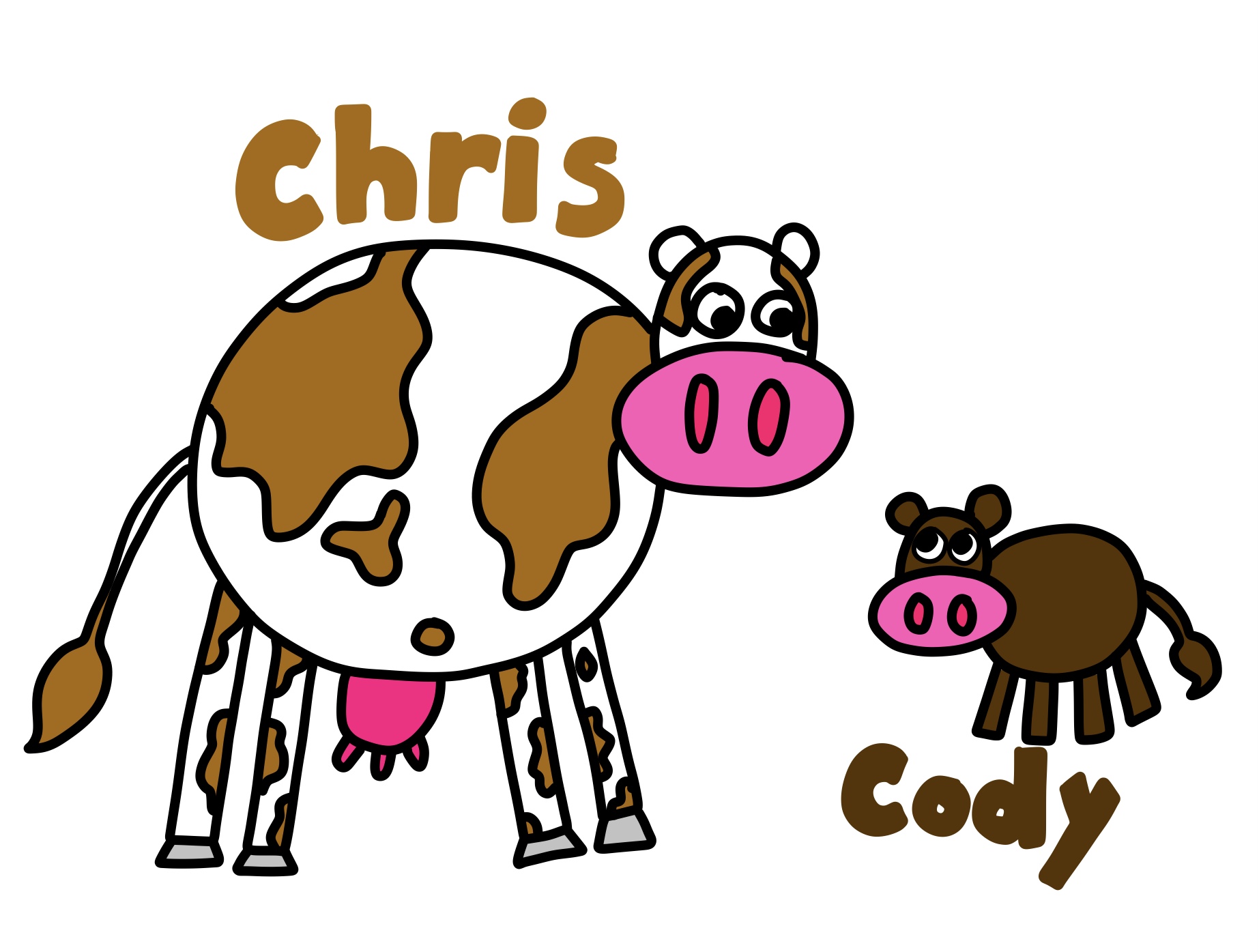 Chris and Cody Cow by ThomasCarr0806 on DeviantArt