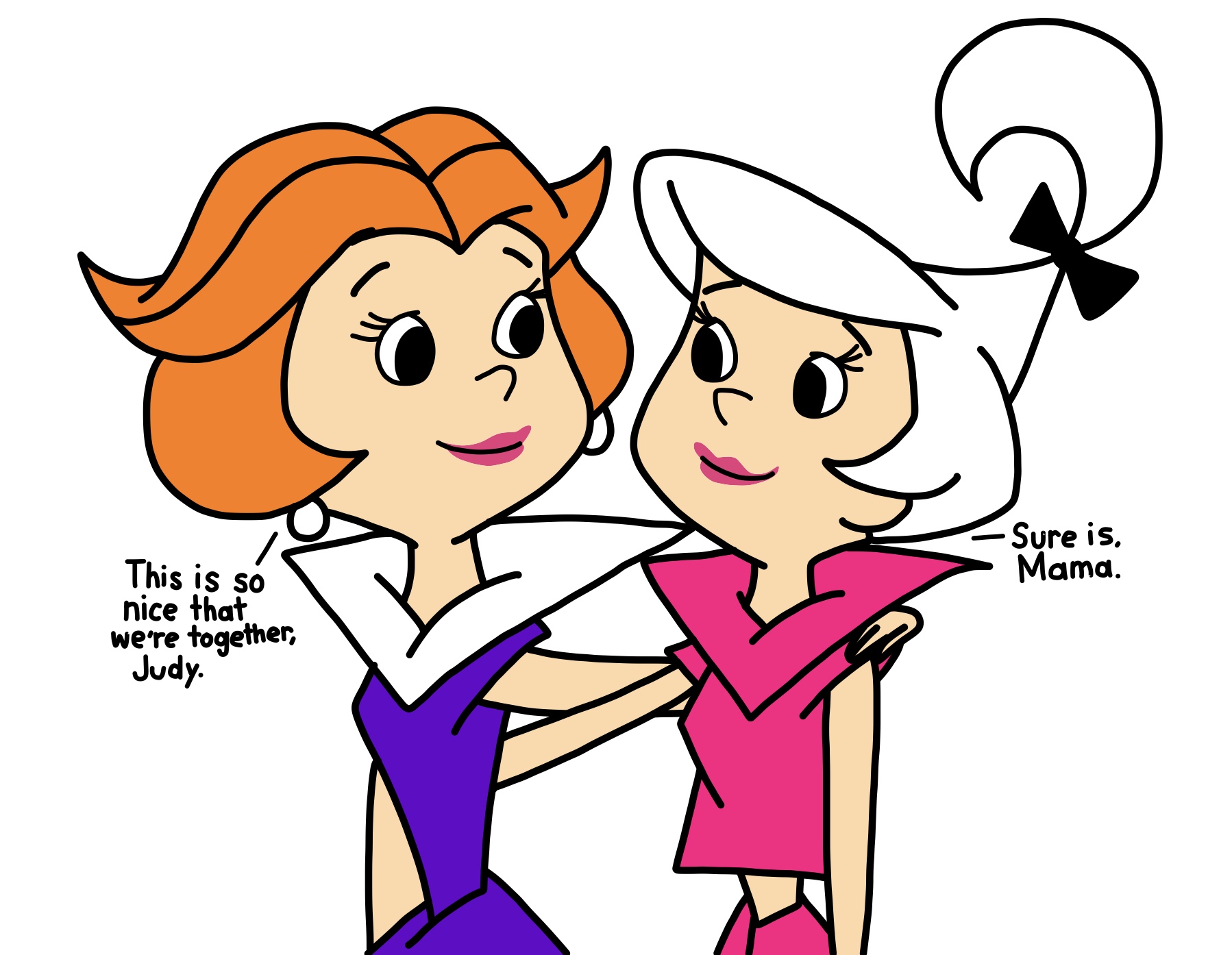 Jane And Judy Jetson Together By Thomascarr0806 On Deviantart 