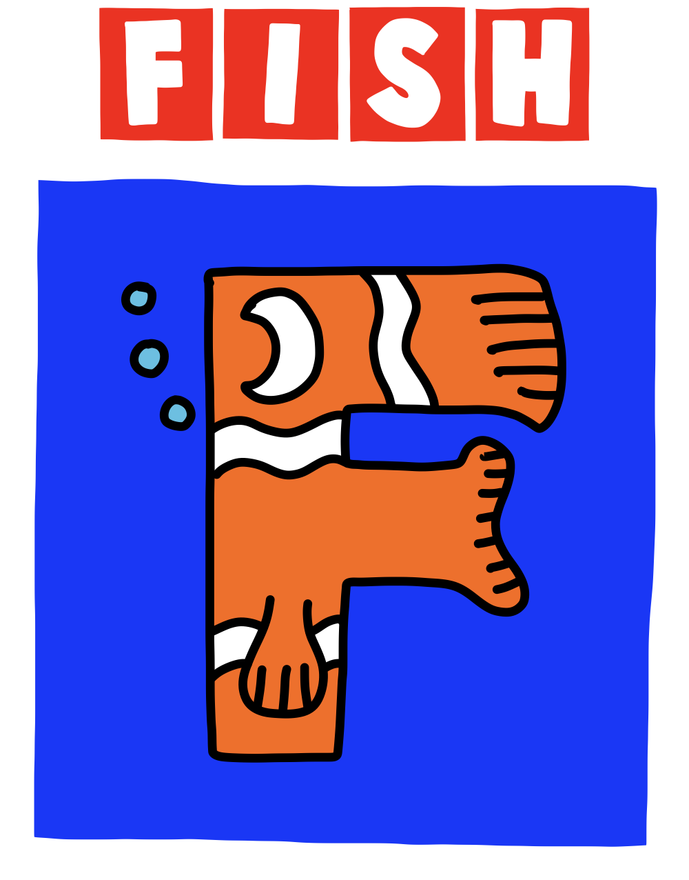 F Word Fish F is for Fish by ThomasCarr0806 on DeviantArt