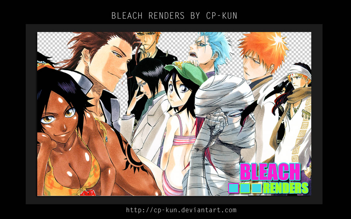 8 Bleach Renders by Cp-kun on DeviantArt