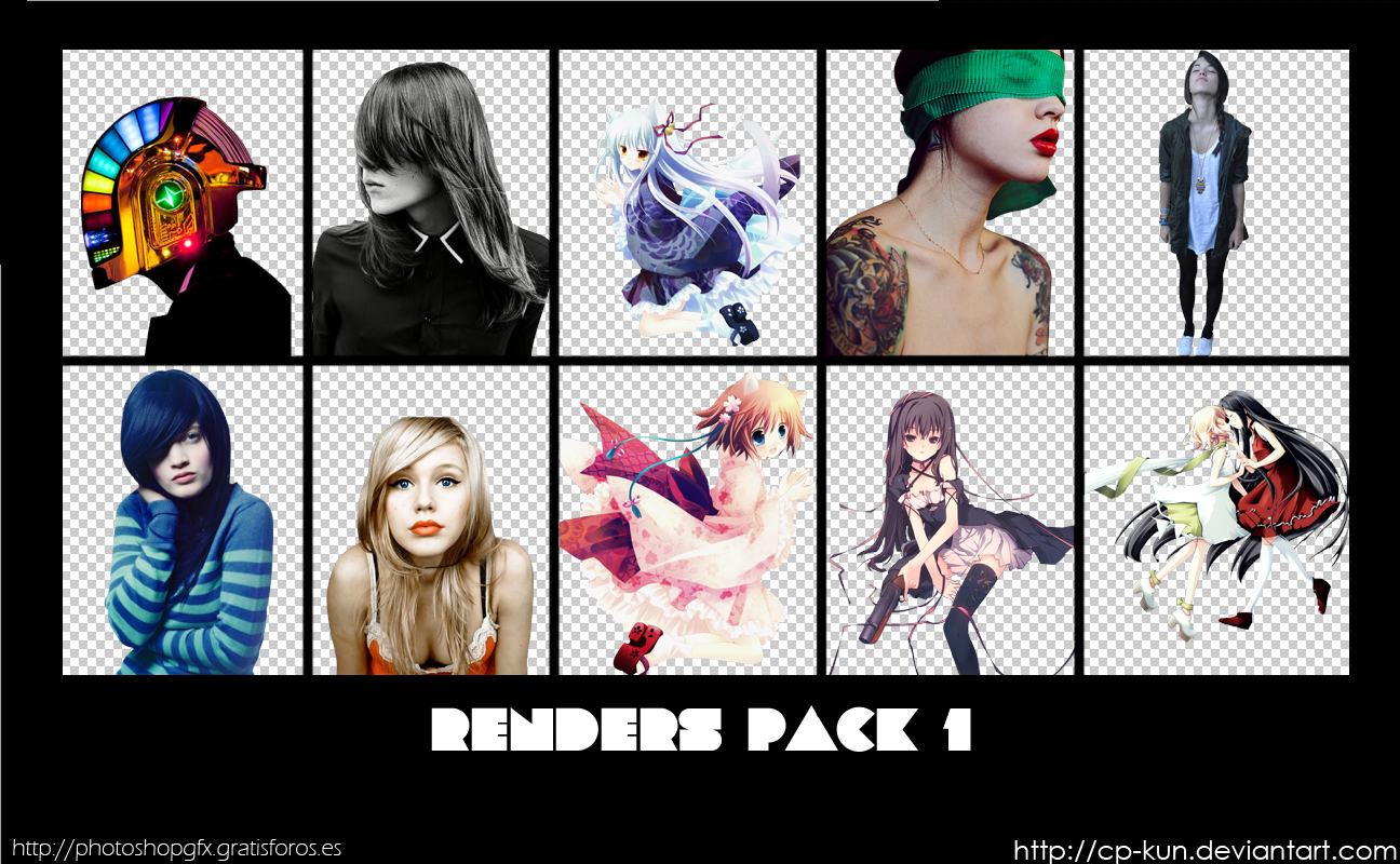 Renders Pack 1