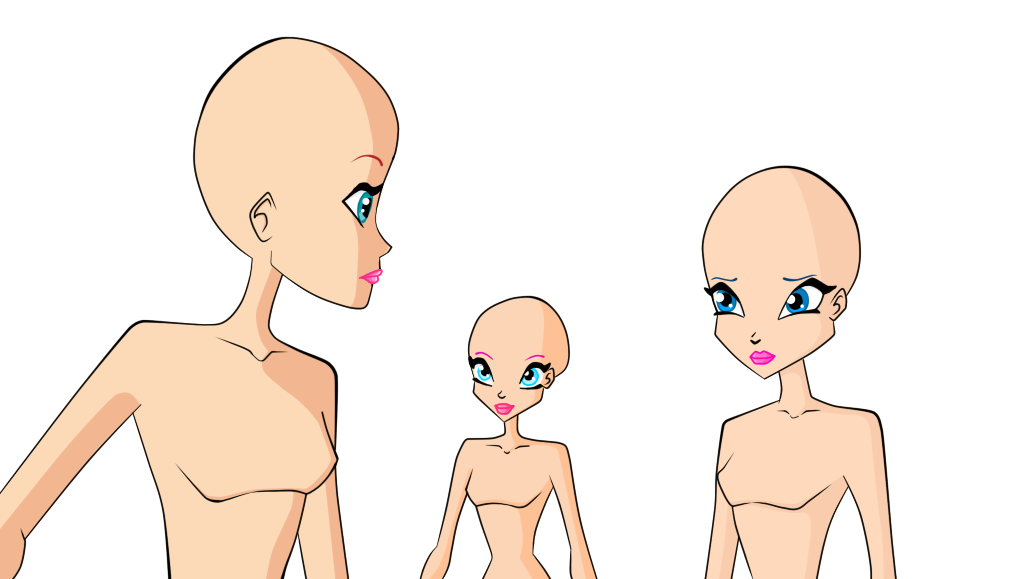 Winx Character Base Winx:Bases by krasitooo on DeviantArt