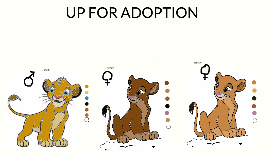 Adopt - a - lion for 5 points read desc ((((((: by GamerNala111 on ...