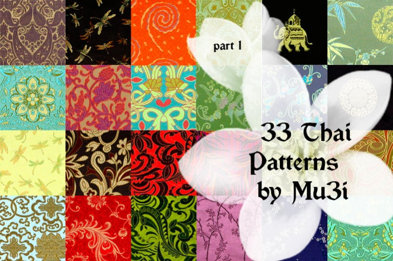 33 Thai Patterns by mu3i on DeviantArt