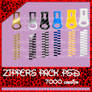 Zippers pack PSD