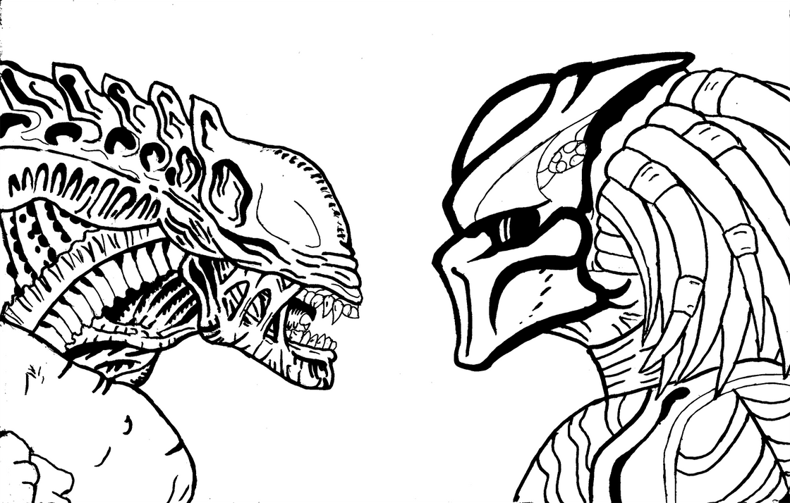 Is alien vs predator by dragokaiju2000 on deviantart