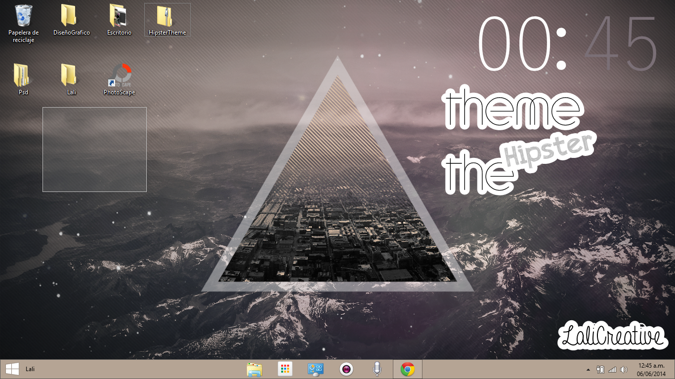 Hipster Theme W8