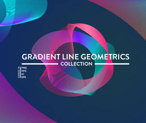 Gradient Line Geometrics Collection, de Bleedeagle