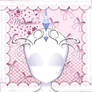 Crystal Crown VTuber Asset!! Silver Blue Crystal