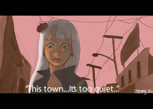 Wondering through the Town