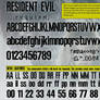 Resident Evil 9 (Requiem) Font [Free Resource]