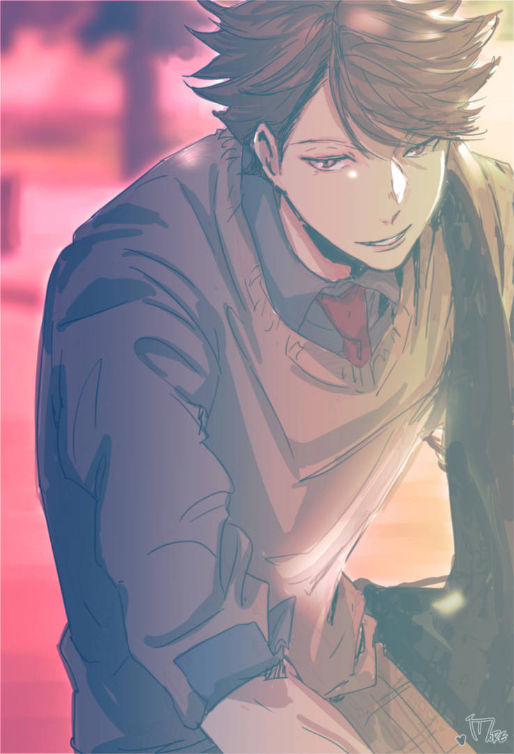 You Re Annoying Oikawa Tooru X Male Reader By Hideaki Miyazaki On Deviantart