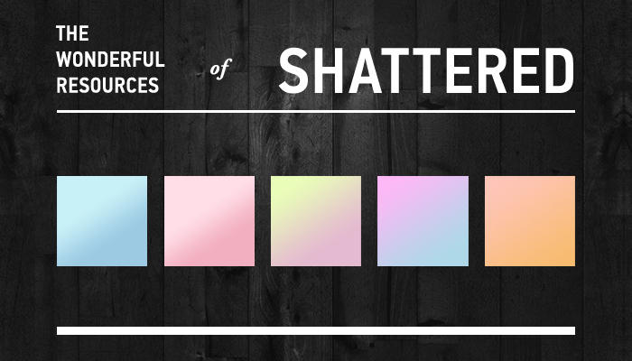 pastel gradients by shattereddesigns07