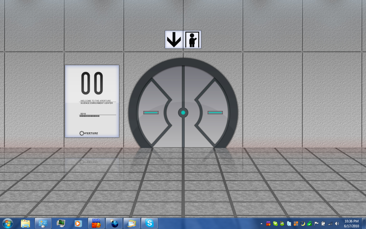 Portal Theme for XP, Vista, 7