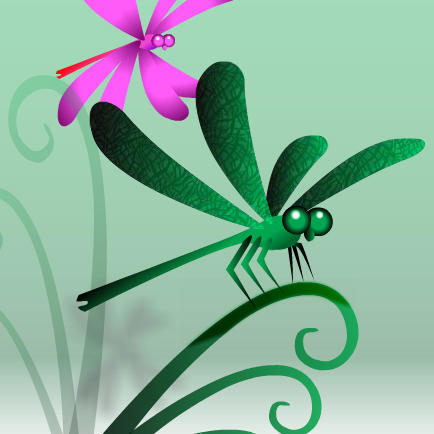 Dragonfly Flash Animation By Dnewlenox On Deviantart