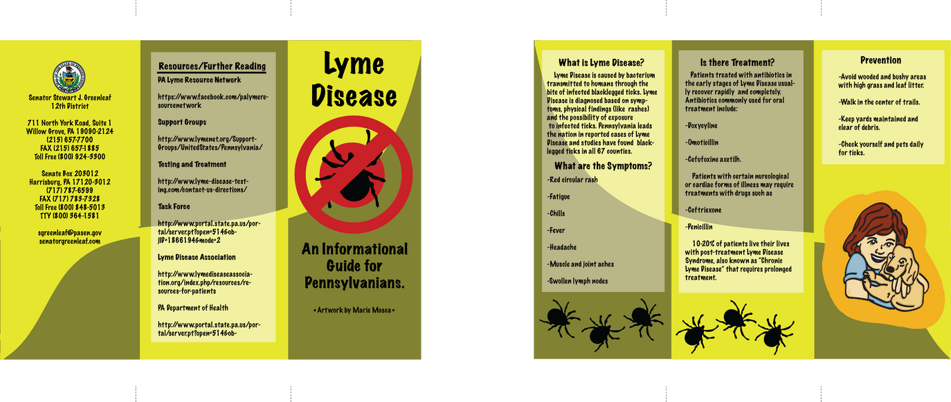 Lyme Disease Brochure #4005 by RikusOreos on DeviantArt