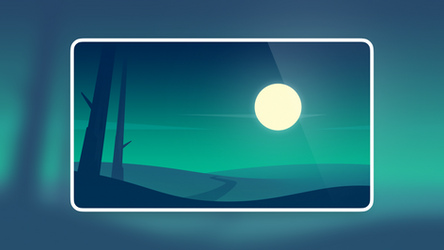 Night Road Wallpaper 4K