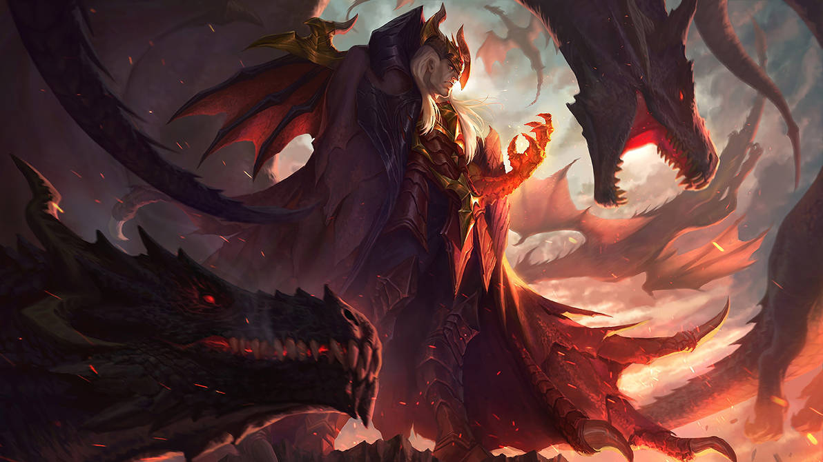 Dragon Master Swain Live Wallpaper By Dem0neyez29 On Deviantart