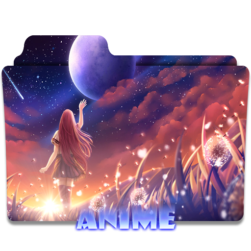 ANIME ICO 14, anime folder icon, png | PNGEgg