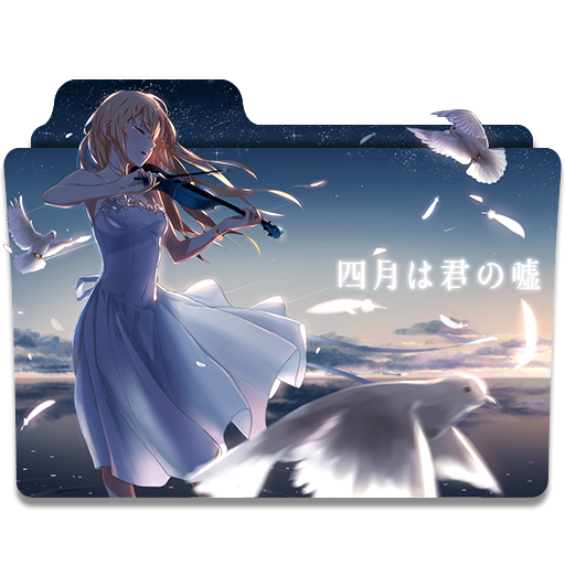 Shigatsu wa Kimi no uso Icons