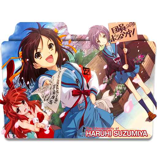 Wallpaper Icon Folder Suzumiya Haruhi No Yuuutsu 3 By Alex 064 On Deviantart Free