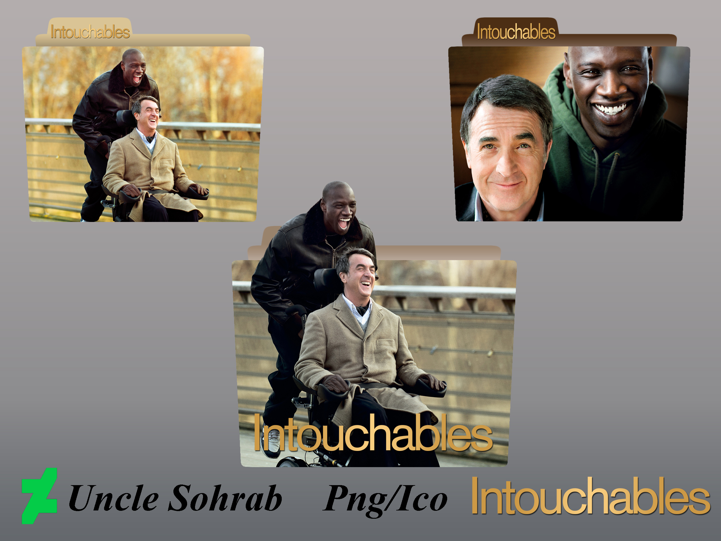 Inseparables Icon Intouchables Folder Icon by UncleSohrab on DeviantArt