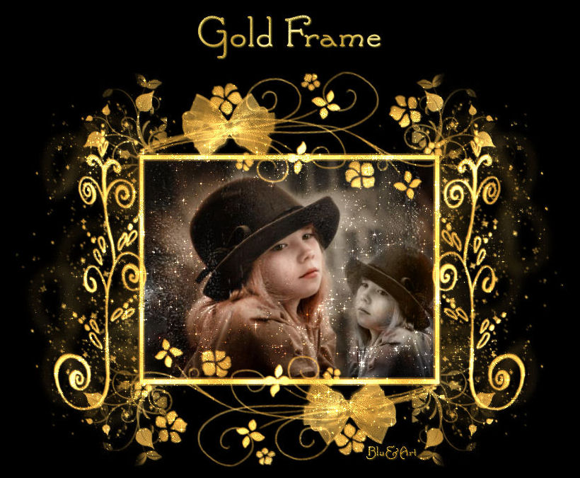 Gold Frame by janasbangel on DeviantArt