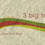 3 big textures - rainbow