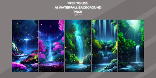 FREE TO USE Waterfall Backgrounds