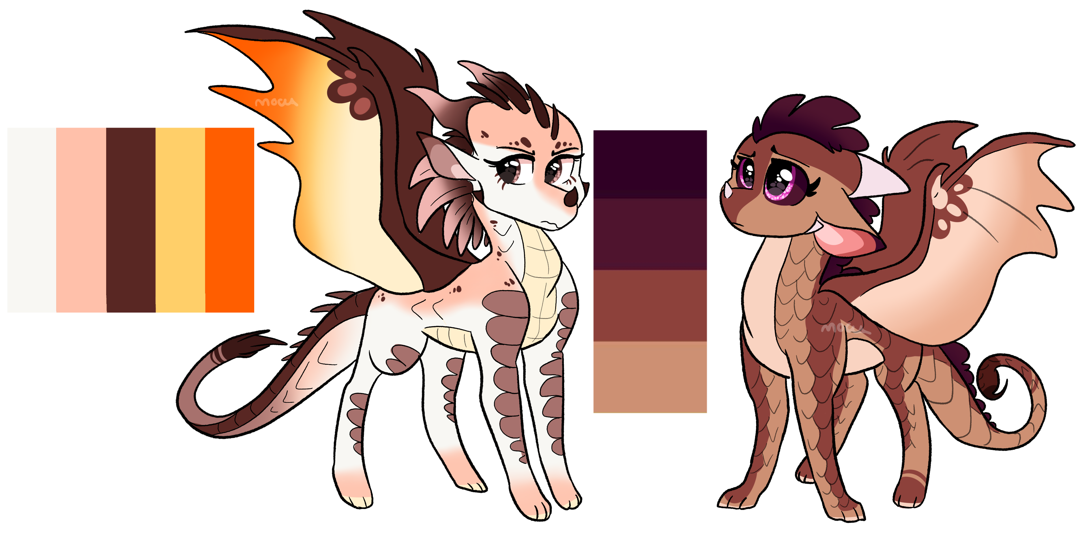 More dragon customs by MoccaBliss on DeviantArt